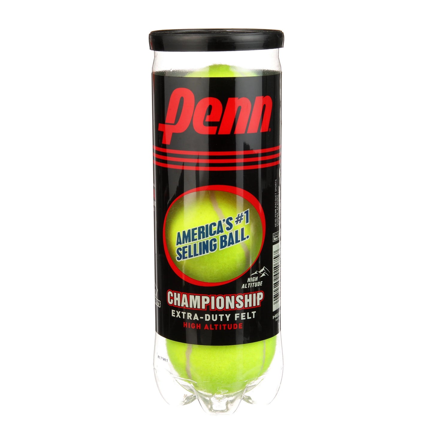 (2 Pack) Championship Extra Duty High-Altitude Tennis Ball Can (3 Balls)